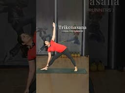 Trikonasana | Yoga For Runners | Stretching For Runners | Yoga For Athletes |  @VentunoYoga