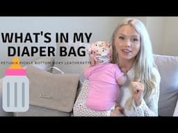 WHAT'S IN MY DIAPER BAG 2018 | PETUNIA PICKLE BOTTOM