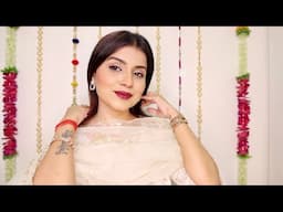 Easy Festive / Diwali Makeup Look ft. @lorealparisindia | Long Lasting Makeup | Nidhi Chaudhary