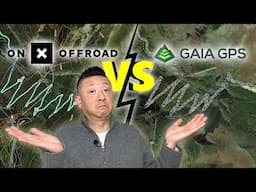 onX Offroad vs GAIA GPS: Which offline GPS navigation map app is best for overlanding and why?