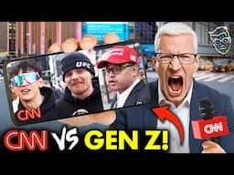 Gen-Z Men Who got Trump Elected TORCH CNN To Their FACE | 'No One Watches This Sh*t!'