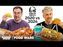 US vs UK Taco Bell 2020 vs 2024 | Food Wars | Insider Food