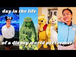 day in the life of a disney world performer! || disney vlog 2024