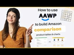 How To Create Amazon Product Comparison Tables with AAWP as Easy as 123