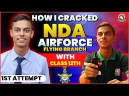 NDA Written & SSB Interview 💯 Tips From Airforce Flying Branch Selected Candidate, Centurion Defence