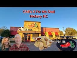 Chili's 3 For Me Specials- Hickory, North Carolina