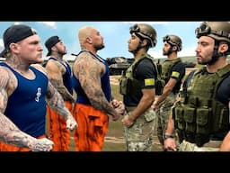 US ARMY VS EX-CONVICTS (Who Is Stronger?)