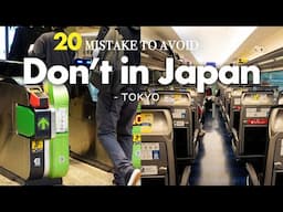 20 MISTAKES TO AVOID IN JAPAN｜Travel Tips of Japan