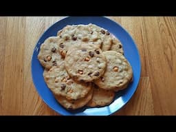 Eggless Chocolate Chip Butterscotch Chip Cookies!