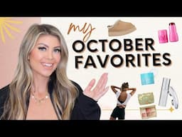 My October Favorites 2024 | Makeup, Skincare & Fashion