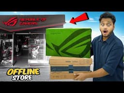 I Bought ₹500000 Laptops Offline 😱 - Offline VS Online Shopping Ft. Asus Exclusive Store 💻