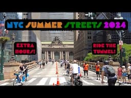 NYC's Summer Streets 2024: More Hours, 20 Miles & Even More People!