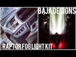 The BEST Bumper Lights for The Ford Raptor! | Baja Designs Raptor Bumper Light Kit