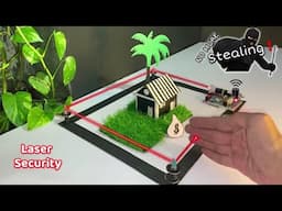 Laser Home Security System | DIY science project | laser security alarm | Inspire award project