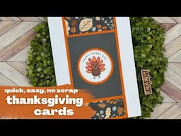 Thanksgiving Cards without Scraps | 6x8 Paper Busting