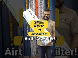 I Converted my Split AC into an Air Purifier #gadgetgig #airth #airthacfilter #airpurifier