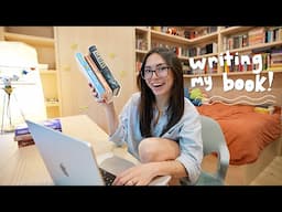 READING DIARIES ⭐️ | writing my book & reading 5 star books!