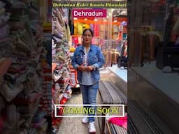 Hello Dehradun coming Soon full video for Winter Collection paltanbazar Dehradun wholesale market