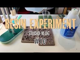 Studio VLOG #10 | Bendy Epoxy Resin - How to Use it for Flexible DIY Projects