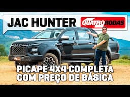 JAC Hunter é picape 4x4 mais equipada que Hilux por menos de R$ 240.000