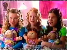 Cabbage Patch Kids Magic Touch Color Silk Ad