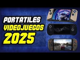 🔴 PORTÁTILES PARA 2025: Steam Deck 2, Asus ROG Ally 2, Lenovo Legion Go S, MSI Claw AI8...