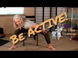 Chair Yoga - Active Class Challenge 24 - 37 Minutes Seated