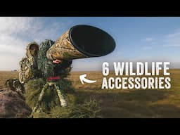 6 ACCESSORIES for WILDLIFE shooters