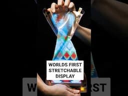 World's First Stretchable Display #shorts