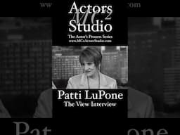 MC² Actors Studio’s The Actor’s Process: #PattiLuPone The View Interview #shorts #actor #acting #act