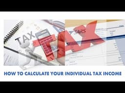 HOW TO CALCULATE YOUR INDIVIDUAL TAX // EASY GUIDE //SARS // #southafricanyoutubers