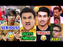 This is VERY SERIOUS…😰| Jethalal QUITS TMKOC?, Ashneer Grover REPLY to Salman Khan, Dhruv Rathee |