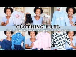 CLOTHING HAUL | FALL AND WINTER CLOTHES FOR GIRLS | CONSIGNMENT HAUL