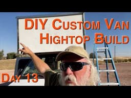 DIY Custom Van Hightop Build Day 13 - Trim and Choosing Colors