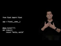 CS50 Fall 2024 - Lecture 9 - Flask (live, unedited)