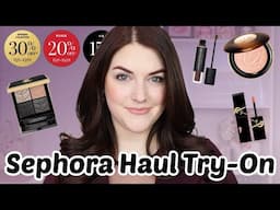 SEPHORA HAUL TRY ON | SEPHORA SAVINGS EVENT FALL 2024