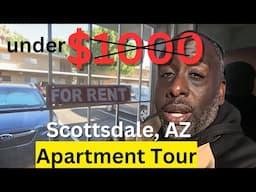 Scottsdale AZ Under $1,000 Apartment Tour On My Velotric Fold 1 E-Bike