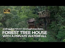 Forest Treehouse & Cottage with Private Waterfall  |  Bachelors & Couple Friendly  | Vlog#83