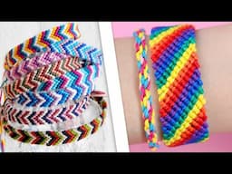 How to Make FRIENDSHIP BRACELETS! DIY 5 EASY Macrame Ideas step by step - Belen Tutorials