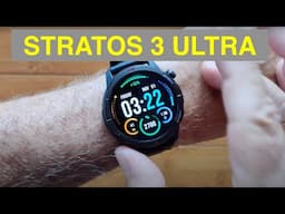 ZEBLAZE Stratos 3 ULTRA 5ATM 1.43” GPS+ Compass Altimeter Health/Fitness Smartwatch:Unbox & 1st Look