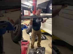 Getting some quick reps in replacing some leaf springs