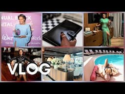 I WON BEST INFLUENCER AWARD! HERMÈS EVENT, PRADA HAUL & LUXURY VACAY, NEW-IN FALL HAUL & MORE! | ABM