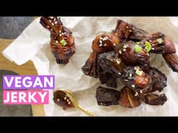 Homemade Vegan Jerky Recipe Using Yuba or Soy Knots: High Protein Vegan Recipes