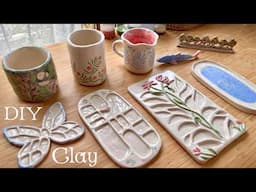 Making Clay Art Supplies - My Own Handmade Ceramic Materials ⎪DIY 🌱