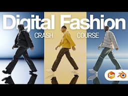 Marvelous Designer Crash Course for Beginners (Introduction to 3D Digital Fashion)