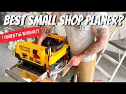 Building the Perfect Planer || Best Small Shop Planer