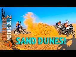 Sand Dunes on Big Bikes with ADVMotoSkillZ