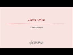 Direct action (Valeria Baudo)