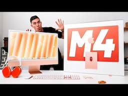 iMac M4 UNBOXING and REVIEW - Nano Texture Display!