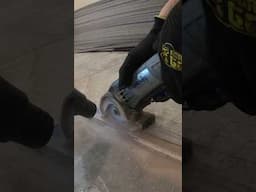 Cut Existing Tile - NO DUST! #build #diy